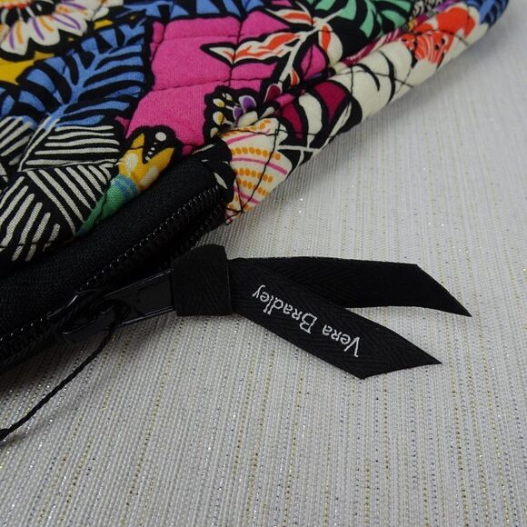 VERA BRADLEY Laptop Sleeve Case Factory Style KAUAI Floral Multicolor NWT $59 - Picture 8 of 10